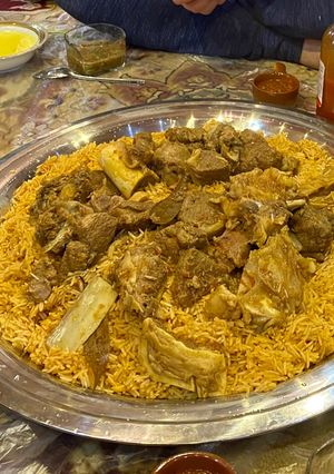 صورة لوصفة كبسة حاشي 🐪😋في قدر الضغط الكهربائي