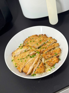 Una foto de Pasta con nata y pollo