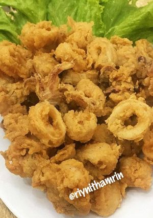 Foto resep Cumi goreng tepung rumahan