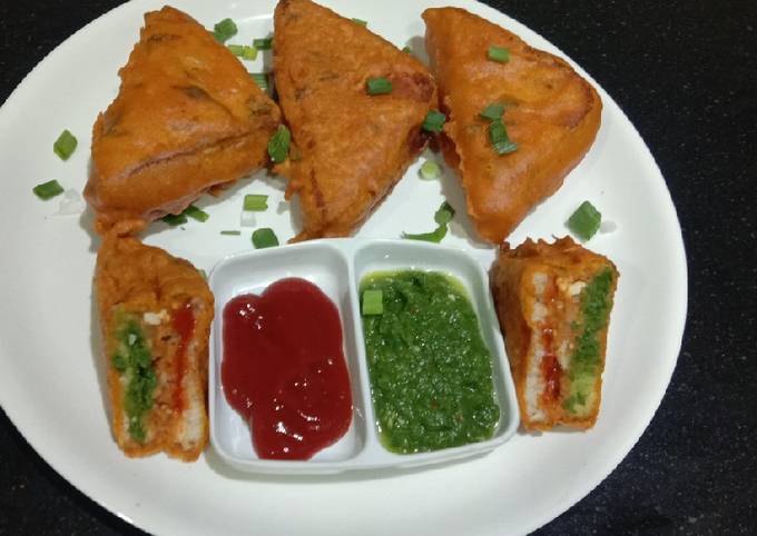 Easiest Way to Make Homemade Bread pakoda