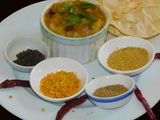 Foxtail Millet cooked in aromatic,hot,spicy, and healthy Rasam