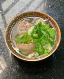 Canh Xương Thịt Heo Hầm Đậu