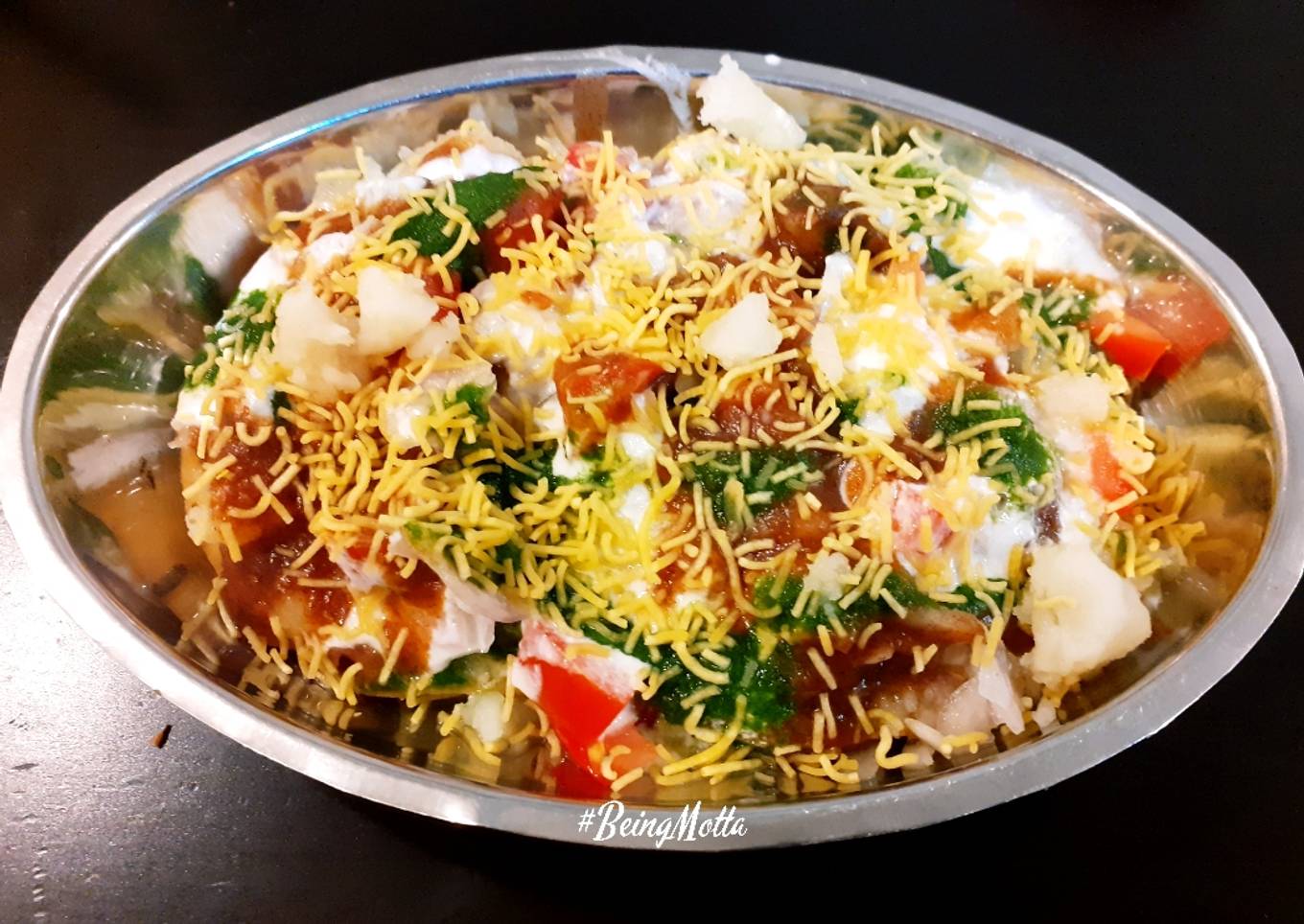 Aloo Dahi Papdi Chat
