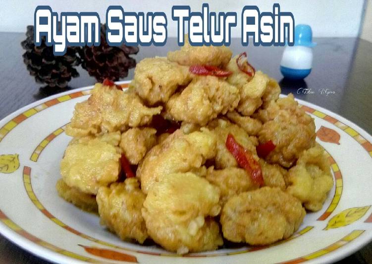 Ayam Saus Telur Asin