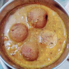 A picture of Kele Ka kofta.