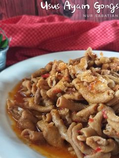 Foto resep Usus Ayam Gongso