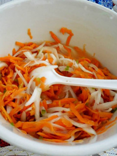 Una foto de Ensalada de calabaza encurtida
