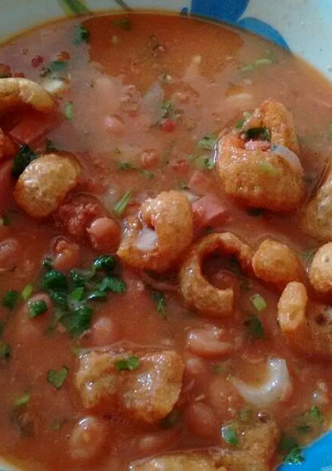 Una foto de Frijoles charros. ॐ