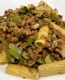 Pasta estilo thai