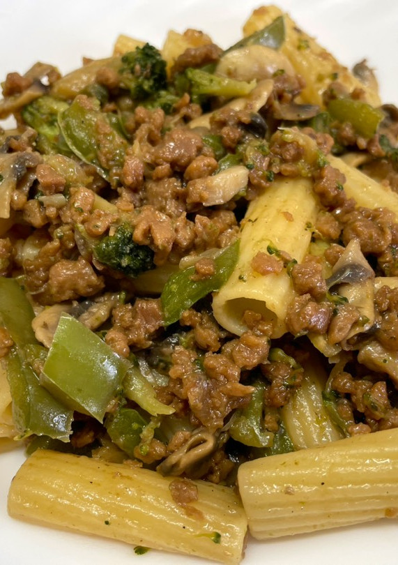 Una foto de Pasta estilo thai