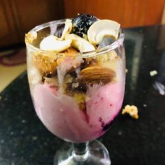 A picture of Dragon fruit ice cream.