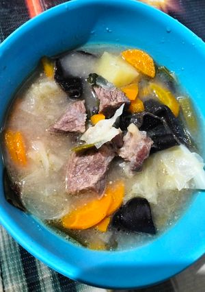 Foto resep SOP daging