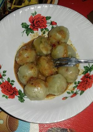 Foto resep Cilok isi Telur Sosis