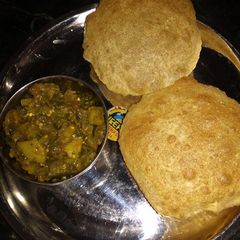 A picture of Ankur ki sabji.