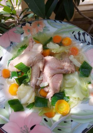 Foto resep Sop sayap ayam simpel banget
