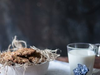 Galletas de avena, limón y jengibre