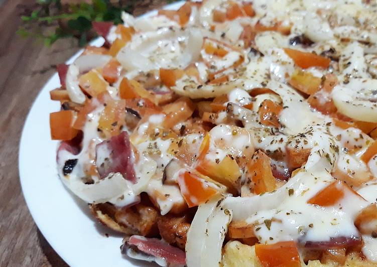 Cara Gampang Menyiapkan PIZZA ROTI TAWAR yummy ? Anti Gagal