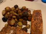 cheese fried salmon