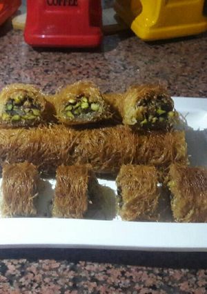 صورة لوصفة كنافة مبرومة (البرمة)