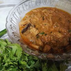 A picture of Reshmi chicken Handi.
