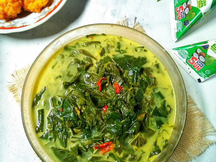 Resep Gulai Daun Singkong, Enak Banget