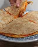 Quesadillas 3 quesos rápidas