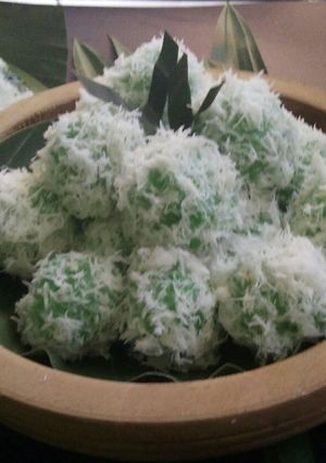 Foto resep Klepon ketan pandan
