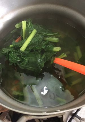 Foto resep Sayur bening (sawi ijo)