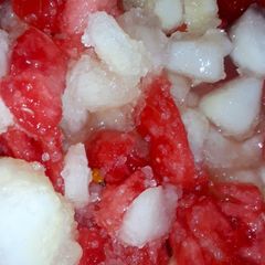 A picture of Tarbooz or kharboozy ki chaat.