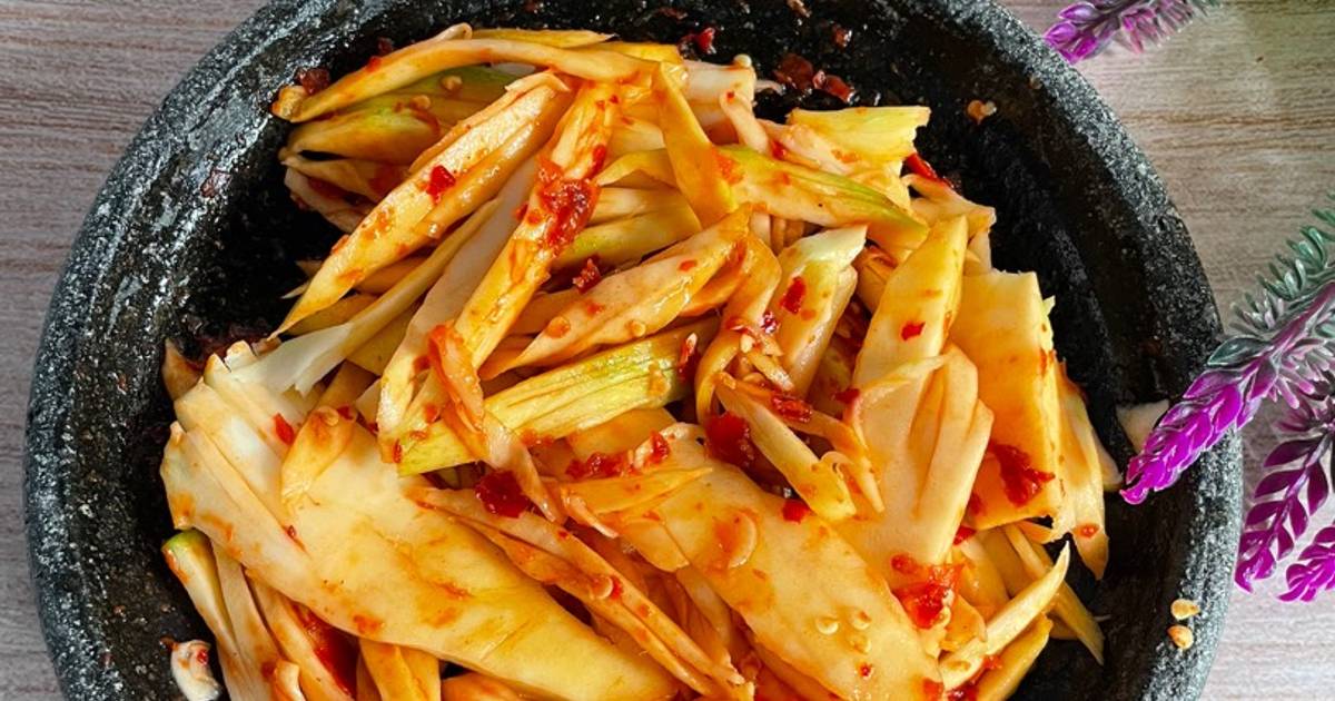 Resep Sambal Pencit Khas Madura Mudah dan Praktis Dihidangkan