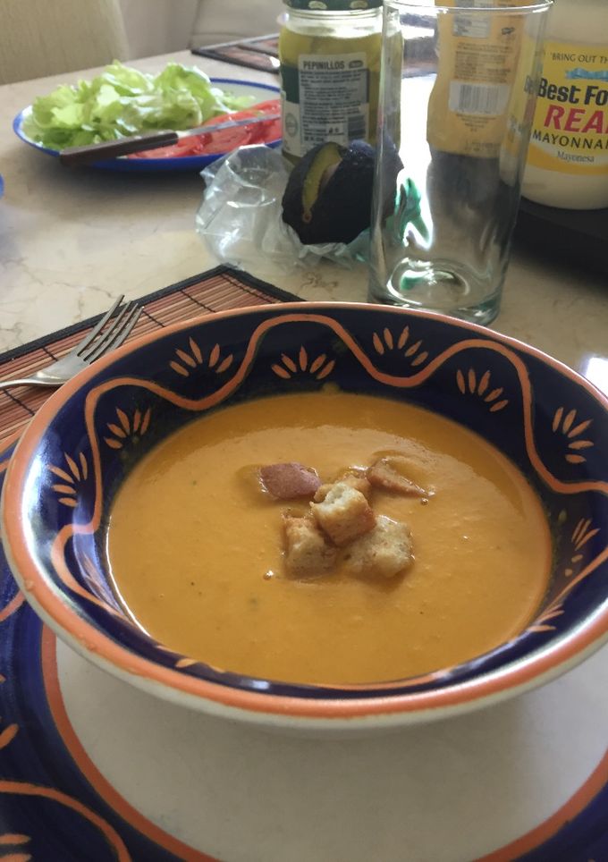Una foto de Crema de Zanahoria