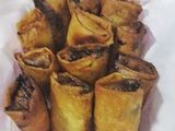 Lumpiah Pisang coklat lumer