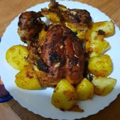 A picture of Royal chicken (roasted).