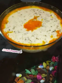 عکسی از دستور سوپ گشنیز