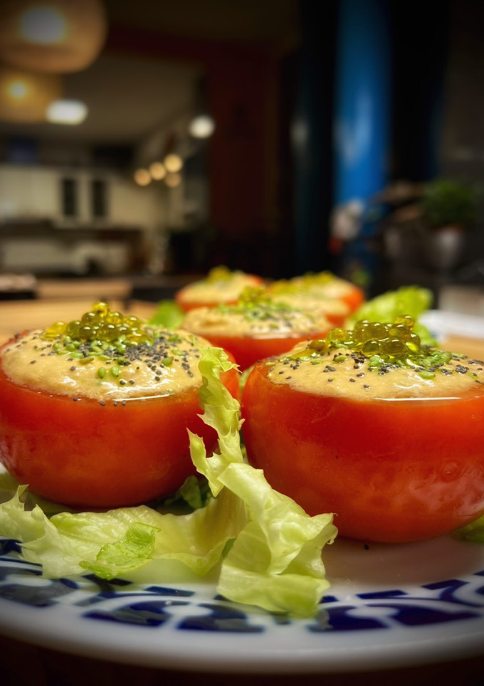 Una foto de Tomates rellenos (en Thermomix)