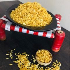 A picture of Diwali snack bites masala chevda.