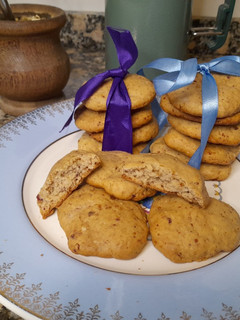 Una foto de Galletitas de vainilla Sin azúcar y sin manteca