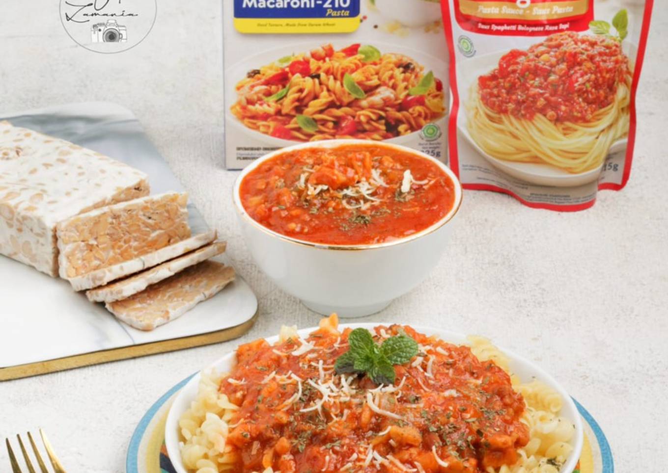 Saus tempe bolognese