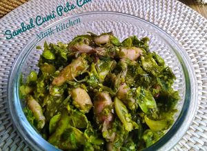 Foto resep Sambal Cumi Pete Cabe Ijo