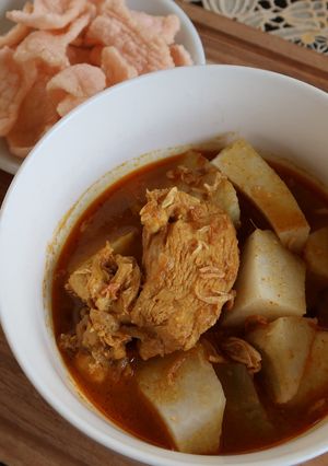 Foto resep Lontong Kari Ayam