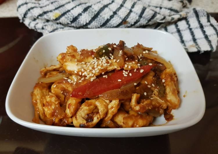 My Chilli & Garlic Chicken. ๐