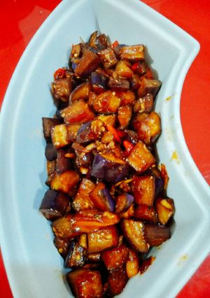 Foto resep Terong ungu&teri Medan(masak kecap)Pedasss😂