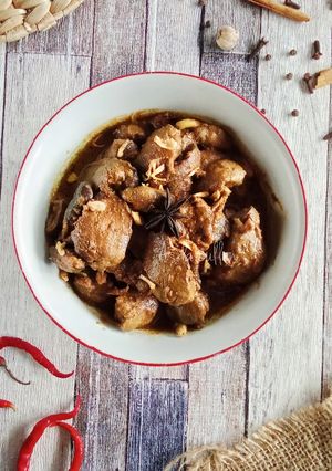 Foto resep Semur kecap hati & ampela ayam