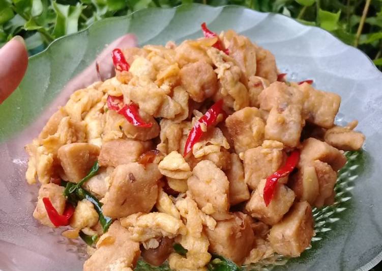 Gembus Telur Pedas Asin