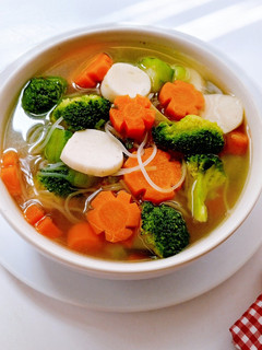 Foto resep Sup Bakso Wortel Oyong