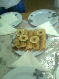 A picture of Soft layered chapatis.