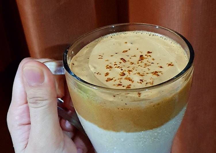 Cara Gampang Menyiapkan Dalgona Coffee (mix brown sugar) Anti Gagal