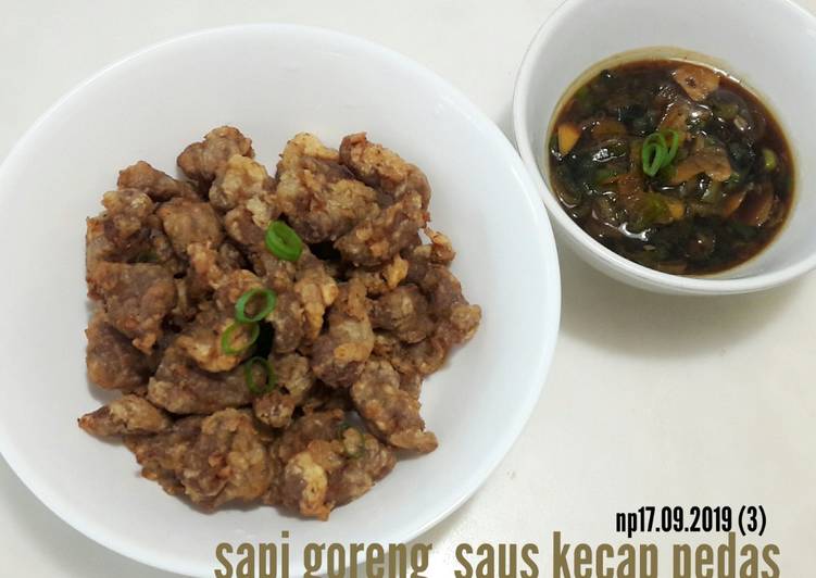 Resep Sapi goreng saus kecap pedas Enak Banget