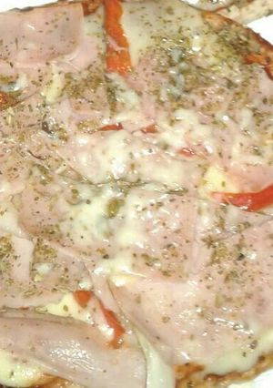 Una foto de Mini pizzas Integrales