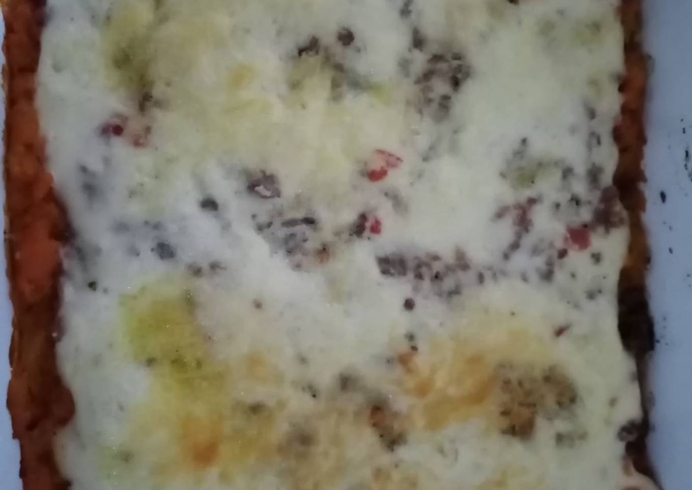 Pastel de carne con boniato